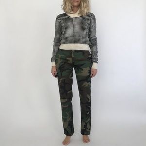 VINTAGE CAMO THRASHER PANT / 32